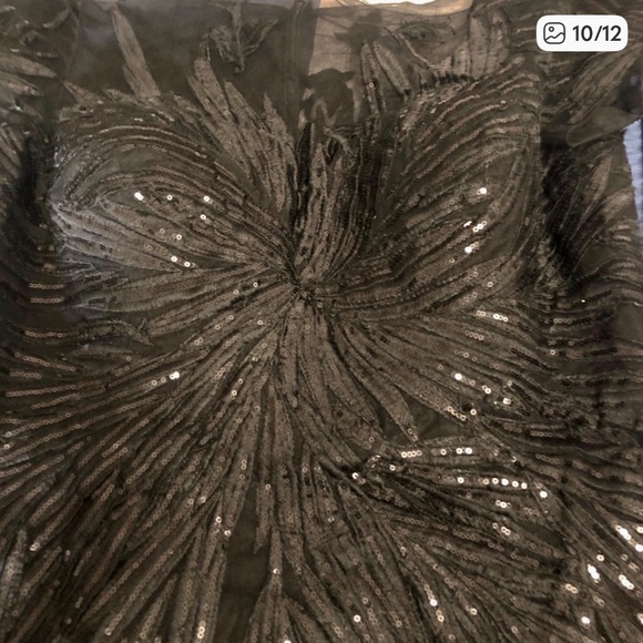 Stunning Alexander by Daymor Formal Black Evening Gown 18 - Picture 9 of 9